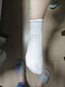 浪莎女士襪子女純棉10A抗菌防臭女襪全棉吸汗透氣中筒襪子休閑棉襪6雙 曬單實(shí)拍圖