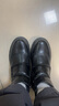 公牛世家馬丁靴男2026秋冬新款加絨加厚保暖皮靴戶(hù)外厚底耐磨切爾西靴子男 曬單實(shí)拍圖