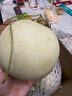 京鮮生海南頭茬玉菇甜瓜 凈重4.5斤+2粒裝 水果源頭直發(fā)包郵 曬單實(shí)拍圖