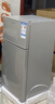 榮事達（Royalstar）小冰箱小型家用出租房雙門(mén)一級能效宿舍冷藏冷凍兩用節能電冰箱 86A158【一級能效】【三天不到1度電】灰 曬單實(shí)拍圖
