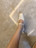 百麗浪漫千金優(yōu)雅瑪麗珍鞋女鞋2026新款休閑真皮單鞋JD019AQ6 米白 38 曬單實(shí)拍圖