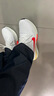 耐克男子公路專(zhuān)業(yè)跑步鞋春季緩震反光NIKE JOURNEY RUN FN0228 110白/亮深紅/杉木淺藍灰 41 曬單實(shí)拍圖