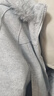 棉致大毛領(lǐng)連帽棉服女冬季加厚保暖棉衣休閑高級感工裝外套羽棉襖絨服 1240灰色【高品質(zhì)】 M 95-110斤 曬單實(shí)拍圖