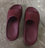 樸西男士四季抗菌室內浴室洗澡防滑居家情侶涼拖女 卡皮巴拉色 42-43 曬單實(shí)拍圖
