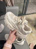 奧古獅登（Agsdon）老爹鞋女春季ins潮麥穗百搭鞋子女厚底增高運動(dòng)鞋 231151 香風(fēng) 37 曬單實(shí)拍圖
