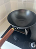 蘇泊爾（SUPOR）鐵鍋無(wú)涂層炒鍋真不銹家用炒菜鍋爆炒鍋鑄鐵防粘鍋燃氣電磁爐通用 3-6人使用  【多數人選擇】 32cm 曬單實(shí)拍圖