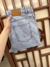 名郎（MELLEN）牛仔褲男2026新款夏季薄款高端九分褲中青年寬松直筒休閑男士褲子 藍灰色 32 【腰圍2尺5】 曬單實(shí)拍圖