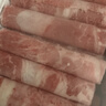 進(jìn)口原切肥牛卷500g（牛腩卷，含筋） 曬單實(shí)拍圖