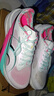 喬丹飛騰3.0男跑步鞋運動(dòng)鞋場(chǎng)地訓練學(xué)生中考體測鞋女減震夏季透氣 純凈白/霓虹粉 -男-彩虹斑馬 40 曬單實(shí)拍圖