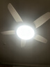 美的（Midea）LED吊扇燈開(kāi)葉扇變頻電機遙控餐廳臥室全光譜風(fēng)扇燈一體 52寸68瓦/全光譜/無(wú)極調光調色 曬單實(shí)拍圖