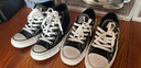匡威（Converse）官方 莫爾登All Star帆布運動(dòng)休閑板鞋黑色A00811C A00811C 42.5 曬單實(shí)拍圖