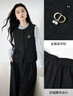 香影【都市雅紳】通勤氣質(zhì)套裝女2026春季新款襯衫馬甲褲子三件套 套裝 襯衫+時(shí)尚套裝 M 曬單實(shí)拍圖