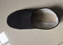 意迪森老北京布鞋官方正品手工艾草除臭透氣軟底防滑中老年款 黑色  43 曬單實(shí)拍圖