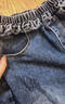 左西男童牛仔褲兒童褲子春裝2026新款男孩春裝中大童長(cháng)褲 牛仔色 130 曬單實(shí)拍圖
