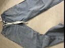 頂峰保羅（Dingfengbaoluo）美式牛仔褲男生春季直筒褲子寬松休閑闊腿長(cháng)褲DFK24復古藍L 曬單實(shí)拍圖