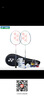 尤尼克斯（YONEX）羽毛球拍對拍專(zhuān)業(yè)訓練輕量粉紅藍耐打2支套裝NR6000i附球2條手膠 曬單實(shí)拍圖
