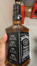 杰克丹尼（Jack Daniels）田納西州威士忌  調和型洋酒 黑標禮盒 500ml*1 節日送禮 曬單實(shí)拍圖