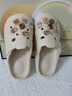 利達妮（TZLDN）eva洞洞鞋女士外穿防滑夏季防臭踩屎感家居家用沙灘涼鞋包頭拖鞋 小熊基地(12個(gè)) 38-39 【標準碼】 曬單實(shí)拍圖