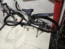 雷克斯LAUX哪吒200plus山地車(chē)成人學(xué)生代步通勤鋁合金24速純油碟 超啞木炭灰（標準版） 24速 26英寸 曬單實(shí)拍圖