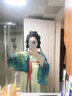 重回漢唐春辰錦原創(chuàng  )唐制復原齊胸衫裙襦裙套裝披帛漢服女裝 上藍下綠齊胸套裝/預售 付款45天內發(fā)貨 L 165 曬單實(shí)拍圖