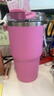 STANLEY保溫杯水杯巨無(wú)霸吸管杯大容量杯子保溫保冷時(shí)尚居家戶(hù)外男女禮物 【熱銷(xiāo)色系】芍藥粉- 591ml 曬單實(shí)拍圖