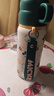 迪士尼（Disney）兒童保溫杯316不銹鋼吸管直飲水杯幼兒園小學(xué)生雙飲水壺綠米奇 曬單實(shí)拍圖