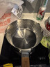 三四鋼雪平鍋內層316L不銹鋼奶鍋小湯鍋食品級加厚多功能煮面輔食牛奶鍋 新國標內層316L鋼 帶蒸籠 20cm 曬單實(shí)拍圖