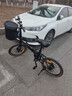 京東京造 F8折疊自行車(chē)禧瑪諾7速鋁合金20英寸成年人學(xué)生通勤單車(chē)陶瓷黑 曬單實(shí)拍圖