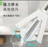 妙潔膠棉拖把38cm桿長(cháng)132共2頭對折式大懶人家用一拖凈免手洗海綿吸水 曬單實(shí)拍圖