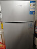 志高（CHIGO）小冰箱迷你小型家用冷藏冷凍兩用宿舍出租房用雙門(mén)辦公室電冰箱節能省電 【一級能效】76L銀色【全國聯(lián)保丨節能省電】 曬單實(shí)拍圖