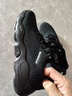 回力（Warrior）官方運動(dòng)鞋女鞋春季透氣軟底網(wǎng)面女士休閑跑步鞋子女椰子鞋全黑39 曬單實(shí)拍圖