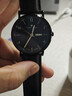 迪士尼（Disney）男士手表時(shí)尚潮流雙日歷石英表初中高中學(xué)生青少年手表男黑色皮帶 曬單實(shí)拍圖