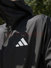 adidas情侶款拒水防曬UPF50+連帽防曬衣男女阿迪達斯官方輕運動(dòng) 黑色   L 曬單實(shí)拍圖