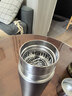 富光保溫杯全鋼男款水杯子茶水分離高檔定制送禮泡茶杯定制中秋節禮物 鈦銀灰520ml【316L不銹鋼內膽】 曬單實(shí)拍圖