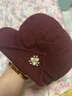 暢印中老年人帽子女春季媽媽帽老人奶奶帽老太太帽保暖八角帽送長(cháng)輩 酒紅色 均碼 可調節 曬單實(shí)拍圖