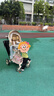 playkids普洛可A8MAX三代遛娃神器推車(chē)兒童輕便可折疊寶寶嬰兒車(chē)金砂晨霧 曬單實(shí)拍圖