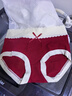 都市麗人本命年紅色純棉內褲女馬年抗菌襠大紅內褲結婚情侶女士短褲 【安可拉紅 一紅到底】 3條 M 【 建議80-100斤】 曬單實(shí)拍圖