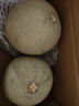 京鮮生 海南網(wǎng)紋蜜瓜 2粒裝 凈重4-5斤 單果2斤起 生鮮水果禮盒  曬單實(shí)拍圖