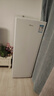 美的（Midea）【風(fēng)冷無(wú)霜王 立式冰柜】單溫家用全冷藏冷凍柜立式兩用商用冰柜母乳柜一級能效小型冰箱 家電補貼 136升 5層節能電控｜136WEM奶油白 曬單實(shí)拍圖