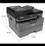 兄弟（brother）DCP-L2548DW黑白激光雙面家用打印機手機無(wú)線(xiàn)有線(xiàn) 自動(dòng)輸稿一體機復印掃描 DCP-L2548DW標配，50頁(yè)輸稿器，遠程打印 曬單實(shí)拍圖