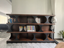各各沃哈迪德 法式復古實(shí)木書(shū)柜矮書(shū)架組合柜半墻書(shū)柜客廳邊柜 哈迪德展示柜0.8米【全實(shí)木版本】 曬單實(shí)拍圖
