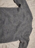 羊絨羊毛衫女26新款圓領(lǐng)拉毛拉絨柔軟毛衣純色無(wú)縫一體針織衫 天幕灰 均碼 曬單實(shí)拍圖