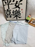 紅豆兒童青少年內褲男童冰絲涼感夏薄款10A抗菌中小童男孩平角短褲衩 藍綠灰 3條 均碼 (M) 建議體重70-90斤 曬單實(shí)拍圖