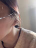 戚小米s999足銀淡水珍珠耳釘女士時(shí)尚飾品耳環(huán)耳飾睡覺(jué)免摘螺絲小耳骨釘 4mm耳釘一對【999足銀】適合養耳 曬單實(shí)拍圖