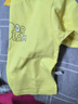 巴拉巴拉（BALABALA）【balaOne】巴拉巴拉兒童長(cháng)袖t恤男女童2026新款春裝字母印花上衣 檸檬黃30312 90 曬單實(shí)拍圖