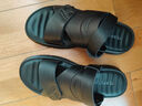 意爾康男鞋軟底透氣戶(hù)外休閑拖鞋兩用沙灘鞋男士涼鞋 61881W黑色 42 曬單實(shí)拍圖
