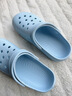 潔麗雅護士洞洞鞋女夏季2026新款涼鞋外穿防滑手術(shù)室醫護包頭涼拖鞋男夏 天空藍 38-39 【標準碼】 曬單實(shí)拍圖