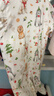 南極人（Nanjiren）嬰兒分腿恒溫睡袋秋冬中大童防踢被子寶寶家居服竹棉睡衣110碼 曬單實(shí)拍圖