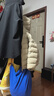 巴拉巴拉童裝兒童排骨羽絨服男童女童親子裝輕薄內(nèi)膽年新款冬裝外套潮 杏仁咖-連帽-白鴨絨 清潔度1000+ 120 充絨量42g 曬單實(shí)拍圖