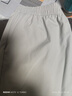 【全部降價(jià)處理】26年春夏季新款女士寬松哈倫八分褲速干休閑褲 淺灰色【2026新款】 M (建議100-120斤) 曬單實(shí)拍圖
